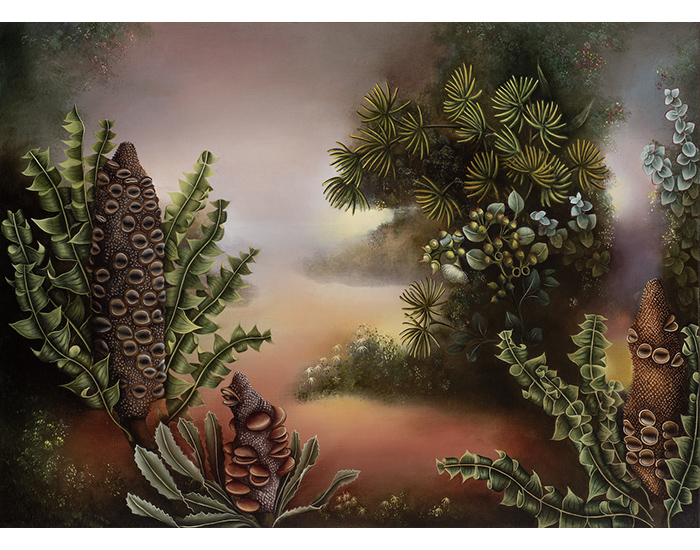 JVH_Landscape-with-banksia-grandis-pod_51x70cm