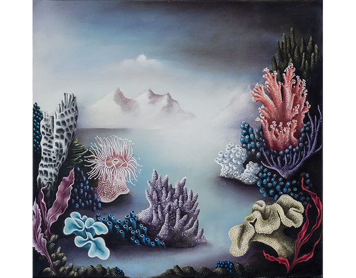 JudithVanHeeren_Sea-garden-pink-sea-anemone_2016-50x48cm